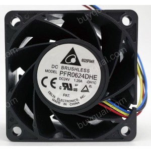 DELTA PFR0624DHE 24V 1.20A 4wires Cooling Fan - Sub 