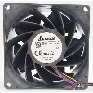 DELTA PFR0812HE-02 12V 3.5A 4wires Cooling Fan 