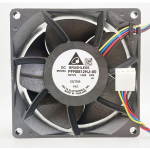 DELTA PFR0812HJ-00 12V 1.4A 4wires Cooling Fan