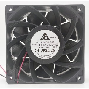 DELTA PFR1212DHE 12V 5.20A 4wires Cooling Fan - Picture need