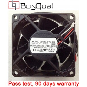 NMB 2810KL-04W-B39 12V 0.19A 3wires Cooling Fan