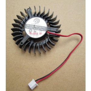POWER LOGIC PL50S12M-3 12V 0.24A 2wires Cooling Fan