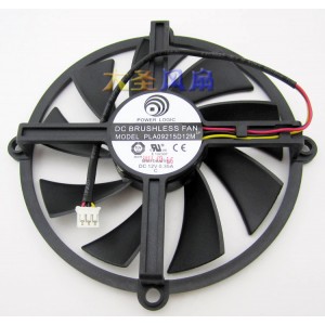 POWER LOGIC PLA09215D12M 12V 0.28A 3wires Cooling Fan