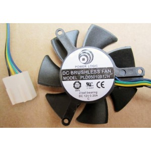 ZOTAC PLD05010B12H : 12V 0.2A 4wires cooling fan