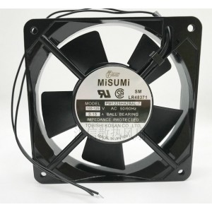 MiSUMi PM1225HA2BAL-7 100-125V 0.15A 2wires Cooling Fan 
