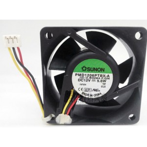 SUNON PMD1206PTBX-A 12V 5.6W 3wires Cooling Fan
