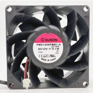 SUNON PMD1208PMB1-A 12V 9.1W 2wires 3wires 4wires Cooling Fan