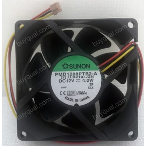 SUNON PMD1208PTB2-A 12V 4W 3wires cooling fan