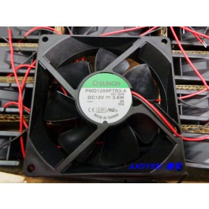 SUNON PMD1209PTB3-A 12V 3.6W 2wires 3wires Cooling Fan
