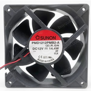 Sunon PMD1212PMB2-A 12V 14.4W 2wires 3wires Cooling Fan 
