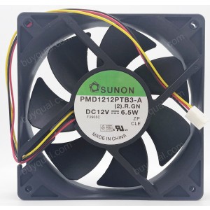 SUNON PMD1212PTB3-A 12V 6.5W 3 Wires Cooling Fan 