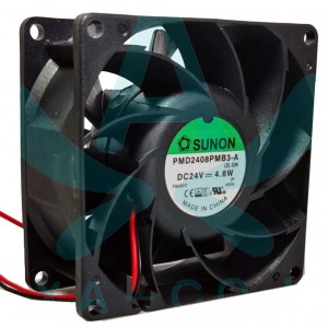 Sunon PMD2408PMB3-A 24V 4.8W 2wires Cooling Fan 