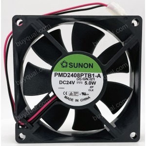 SUNON PMD2408PTB1-A 24V 5W 2wires 3wires Cooling Fan - Picture need