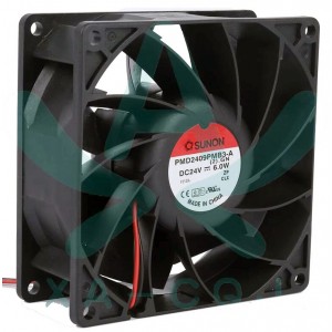 SUNON PMD2409PMB3-A 24V 6W 2wires Cooling Fan