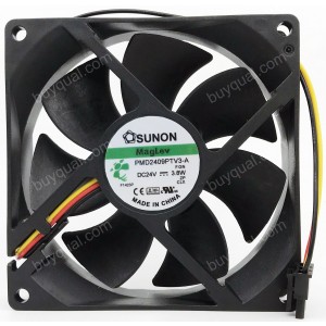 SUNON PMD2409PTV3-A 24V 3.8W 2wires 3wires Cooling fan