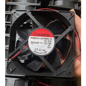 SUNON PMD2412PMB2-A 24V 13.7W 2wires Cooling Fan