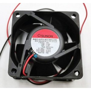 Sunon PMD4806PTB1-A 48V 4.30W 2wires Cooling Fan 