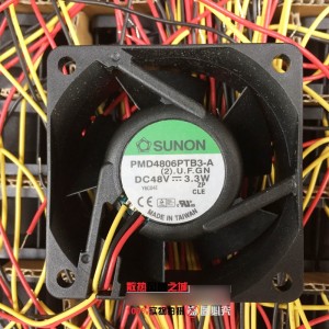 SUNON PMD4806PTB3-A 48V 3.3W 3wires cooling fan