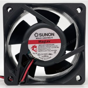 SUNON PMD4806PTVX-AU.GN 48V 5.50W 2wires Cooling Fan 