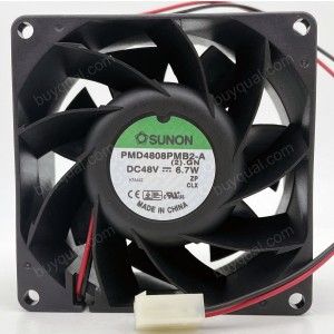 SUNON PMD4808PMB2-A  48V 6.7W 2 wires Cooling Fan - New