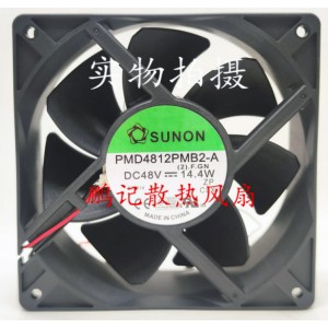 SUNON PMD4812PMB2-A 48V 14.4W 2wires cooling fan