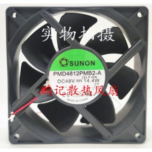 SUNON PMD4812PMB2-A 48V 14.4W 2wires cooling fan