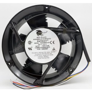 COMAIR ROTRO PQD48B6D3-E2 48V 0.45A 5wires Cooling Fan - Used/ refurbished