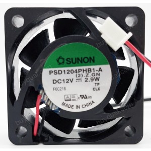 SUNON PSD1204PHB1-A 12V 2.9W 2wires 3wires 4wires Cooling Fan - Picture need