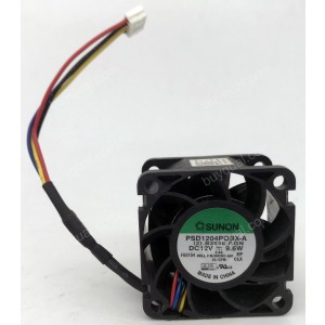 SUNON PSD1204PQBX-A 12V 9.6W 2wires 4wires Cooling Fan New Condition - Picture need