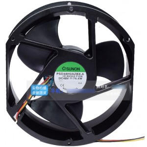 Sunon PSD48H0AZBX-A 48V 74.4W 3wires Cooling Fan 