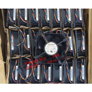 FOXCONN PV903212DSPF 12V 0.4A 4wires Cooling Fan
