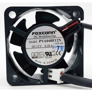 FOXCONN PVA040F12N 12V 0.28A 2wires 4wires Cooling Fan 