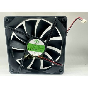 POWERYEAR PY-13525H12S 12V 0.48A 2wires Cooling Fan 