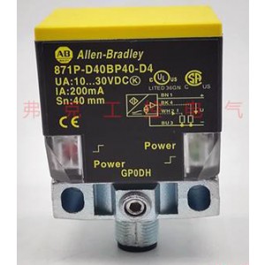 Allen-Bradley 871P-D40BP40-D4 Inductive Proximity Switch