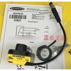 BANNER QS18VP6LPQ Photoelectric Switch Sensor
