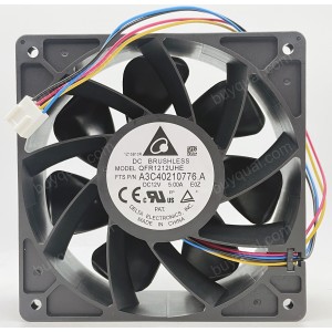Delta QFR1212UHE 12V 5.00A 4wires Cooling Fan - Original New