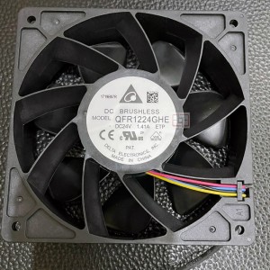 DELTA QFR1224GHE 24V 1.41A 2wires 3wires 4wires Cooling Fan - Picture need