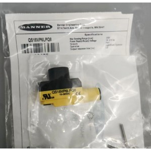 BANNER QS18VP6LPQ8 Photoelectric Switch Sensor - New