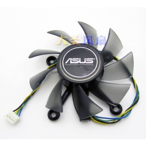 EVERFLOW R12015BU 12V 0.50A 4wires Cooling Fan 