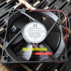 PELKO R1225L12BPLB1-7 12V 0.25A 2wires cooling fan