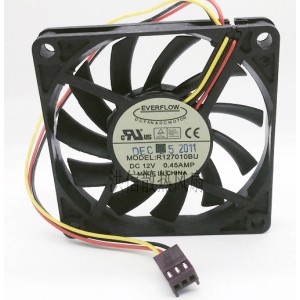 EVERFLOW R127010BU 12V 0.45A 3 wires Cooling Fan