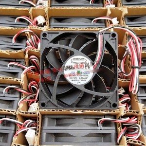 EVERFLOW R128015BL 12V 0.19A 3 wires Cooling Fan