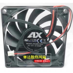 EVERFLOW R128015DL 12V 0.19A 2 wires Cooling Fan