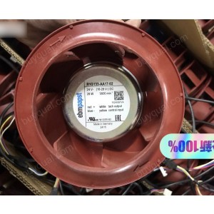 Ebmpapst R1G133-AA17-02 24V 1.3A 28W 4wires Cooling Fan - NEW