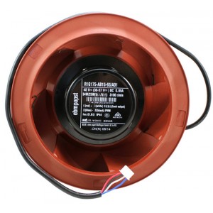 Ebmpapst R1G175-AB15-65/A01 48V 0.85A 34/25W Cooling Fan