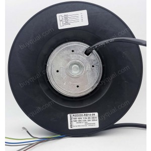 Ebmpapst R2D220-RB14-09 400/460V Cooling Fan - Replacement/ Not original