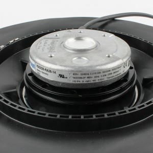Ebmpapst R2D225-RA26-14 400V 0.27/0.33A 150/200W 4wires Cooling Fan 