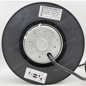 Ebmpapst R2E190-AO50-16 R2E190-AO50-15 115V 0.70A 81W 4wires Cooling Fan - Sub/ Replacement