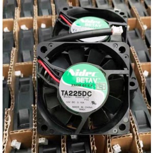 Nidec TA225DC R35018-16 12V 0.16A 2wires Cooling Fan