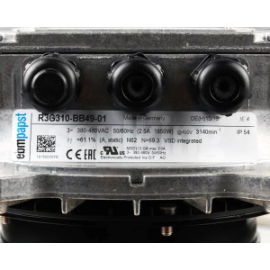 Ebmpapst R3G310-BB49-01 380-480V 2.5A 1650W Cooling Fan